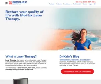 Bioflexlaser.com(BIOFLEX Laser Therapy) Screenshot