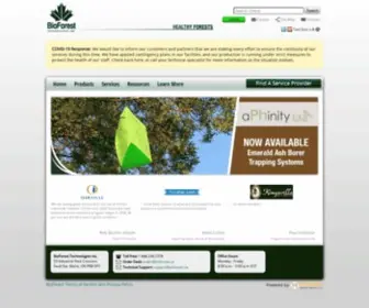 Bioforest.ca(BioForest Technologies Inc) Screenshot
