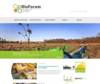 Bioforum.be(Home) Screenshot