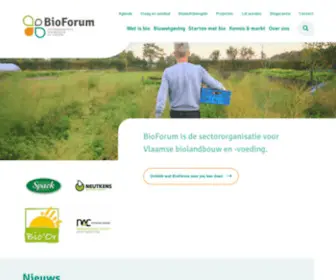 Bioforumvlaanderen.be(Bioforumvlaanderen) Screenshot