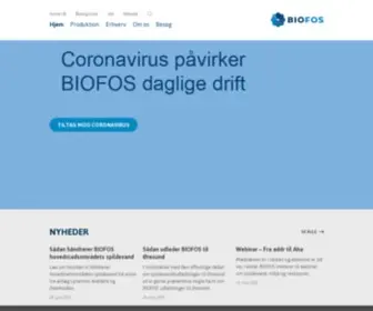 Biofos.dk(Biofos) Screenshot