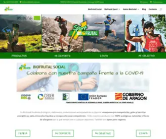 Biofrutal.com(En Biofrutal elaboramos nutrición deportiva ecológica 100% asimilable) Screenshot