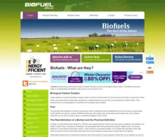 Biofuel.org.uk(Guide to Biofuels) Screenshot