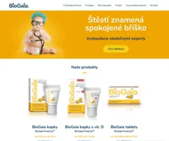 Biogaia.cz(Probiotika) Screenshot