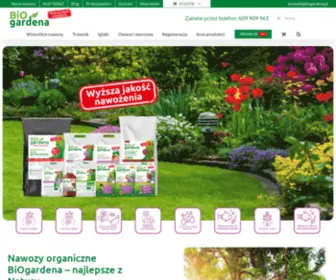 Biogardena.pl(Wyższa Jakość Nawożenia) Screenshot