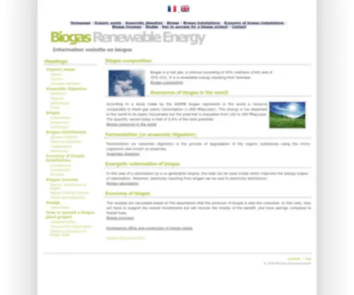 Biogas-Renewable-Energy.info(Biogas Renewable Energy) Screenshot