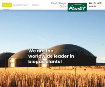 Biogaz-Planet.fr(PlanET Biogas Global) Screenshot