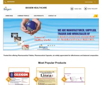 Biogemhealthcare.com(Biogemhealthcare) Screenshot