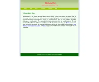 Biogem.org(Ashok Kumar's Bioinformatics Portal) Screenshot