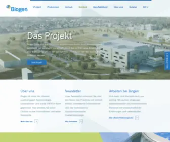 Biogen-Solothurn.ch(Biogen Produktionsanlage Luterbach) Screenshot