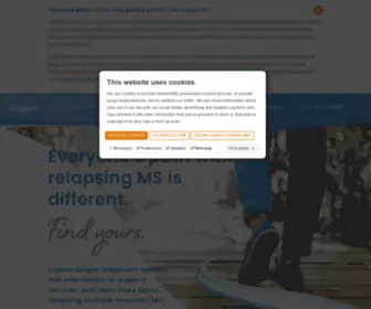 Biogenoptions.com(Relapsing MS Treatment Options) Screenshot