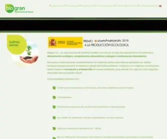Biogran.es(Inicio Biogran) Screenshot