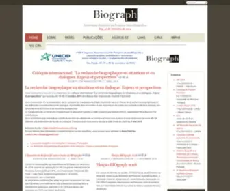 Biograph.org.br(Biograph) Screenshot