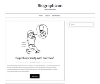 Biographicon.com(An Icon of BioHealth) Screenshot