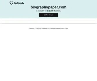 Biographypaper.com(Biographypaper) Screenshot