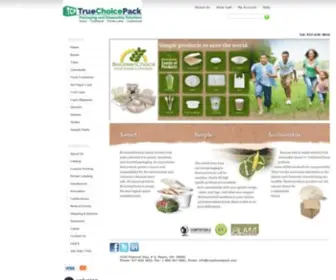 Biogreenchoice.com(Environmentally-friendly Disposable Tableware) Screenshot