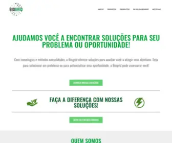 Biogrid.com.br(Soluções em Meio Ambiente e Energia) Screenshot