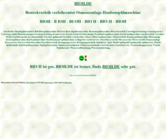 Bioh.de(Spülmobil) Screenshot