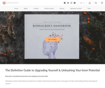 Biohackingbook.com(Optimal Human Resilience) Screenshot