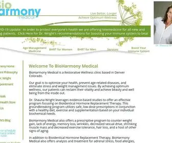 Bioharmonymedical.com(BioHarmony Home) Screenshot