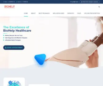 Biohelpdiagnostics.com(BIOHELP HEALTH CHECK PANEL) Screenshot