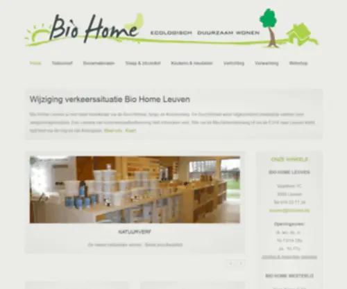 Biohome.be(Bio Home) Screenshot
