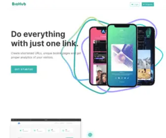 Biohub.me(الصفحة الرئيسية) Screenshot