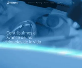 Bioiberica.es(Compañía global del sector de las Ciencias de la Vida) Screenshot