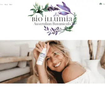 Bioillumia.com.au(Powerful Plant Skincare) Screenshot