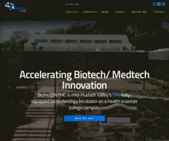 Bioincny.com(BioInc@NYMC) Screenshot