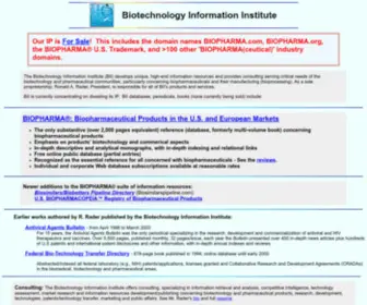 Bioinfo.com(Biotechnology Information Institute) Screenshot