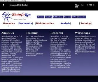 Bioinfores.com(NGS training) Screenshot