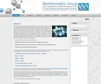 Bioinformatics.am(Bioinformatics Group of the International Scientific) Screenshot