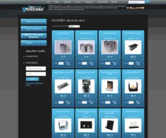 Biokamin-Toscana.sk(Biokrby) Screenshot