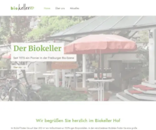 Biokeller.de(Home / Biokeller) Screenshot