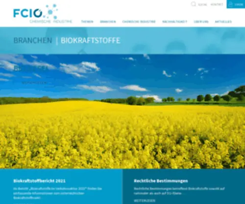 Biokraft-Austria.at(FCIO Website) Screenshot