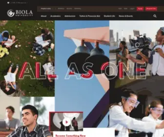 Biola.edu(Biola University) Screenshot