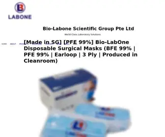 Biolab-One.com(Bio-labone) Screenshot