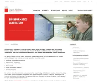 Biolab.si(Bioinformatics Laboratory) Screenshot