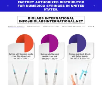 Biolabsinternational.net(Delivering safe and affordable medical devices and technology) Screenshot