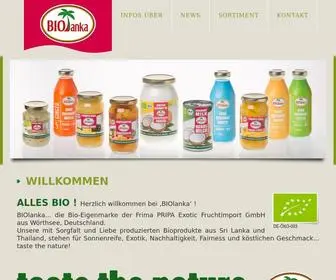 Biolanka.net(Pripa Exotic) Screenshot