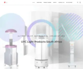 Biolight.co.za(UVC Light Products) Screenshot