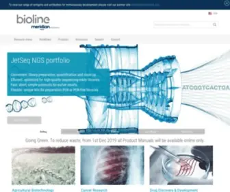 Bioline.com(Bioline Reagents) Screenshot