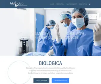 Biologica.co.za(Biologica Pharmaceuticals) Screenshot