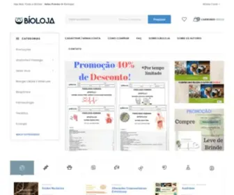 Bioloja.bio.br(Página Inicial) Screenshot