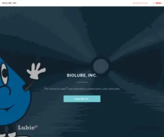 Biolube1.com(Biolube Lubie Saw Lubricants) Screenshot