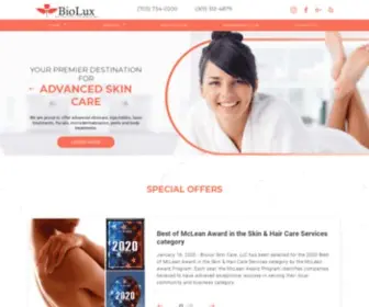 Bioluxskincare.com(BioLux Skin Care Clinic) Screenshot