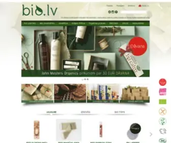 Bio.lv(Biotēka interneta veikals) Screenshot