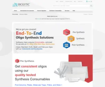 Biolytic.com(DNA) Screenshot