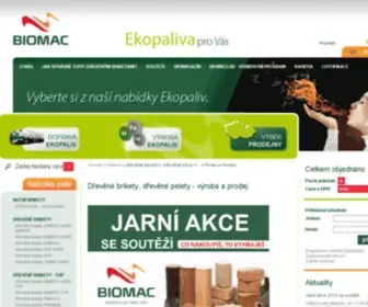 Biomac.cz(Ekopaliva) Screenshot